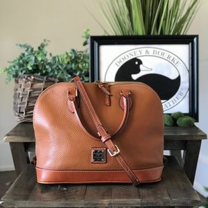 Dooney & Bourke zip top satchel